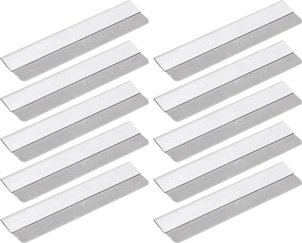 10pcs Augenbrauen Rasierklingen Haarentfernung Rasieren gerade Kante rostfreier Stahl