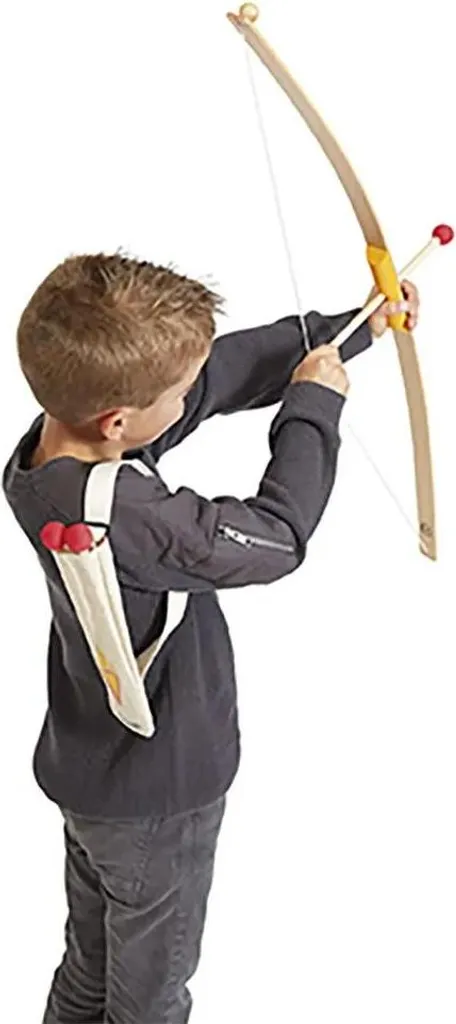 Set de tir à l'arc enfant avec flèches ventouses et cible de précision - 4