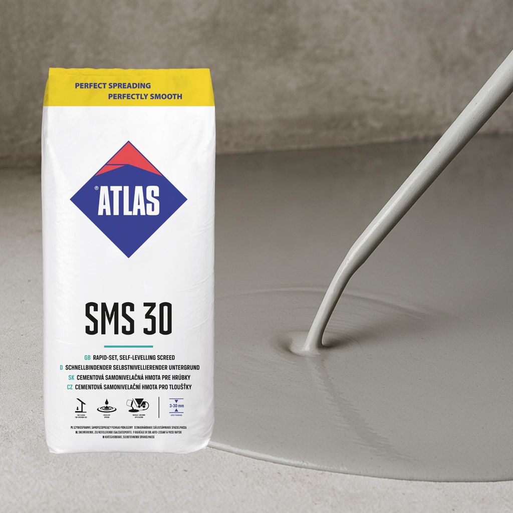 ATLAS SMS 30 Zementestrich 25 KG Produktbild 