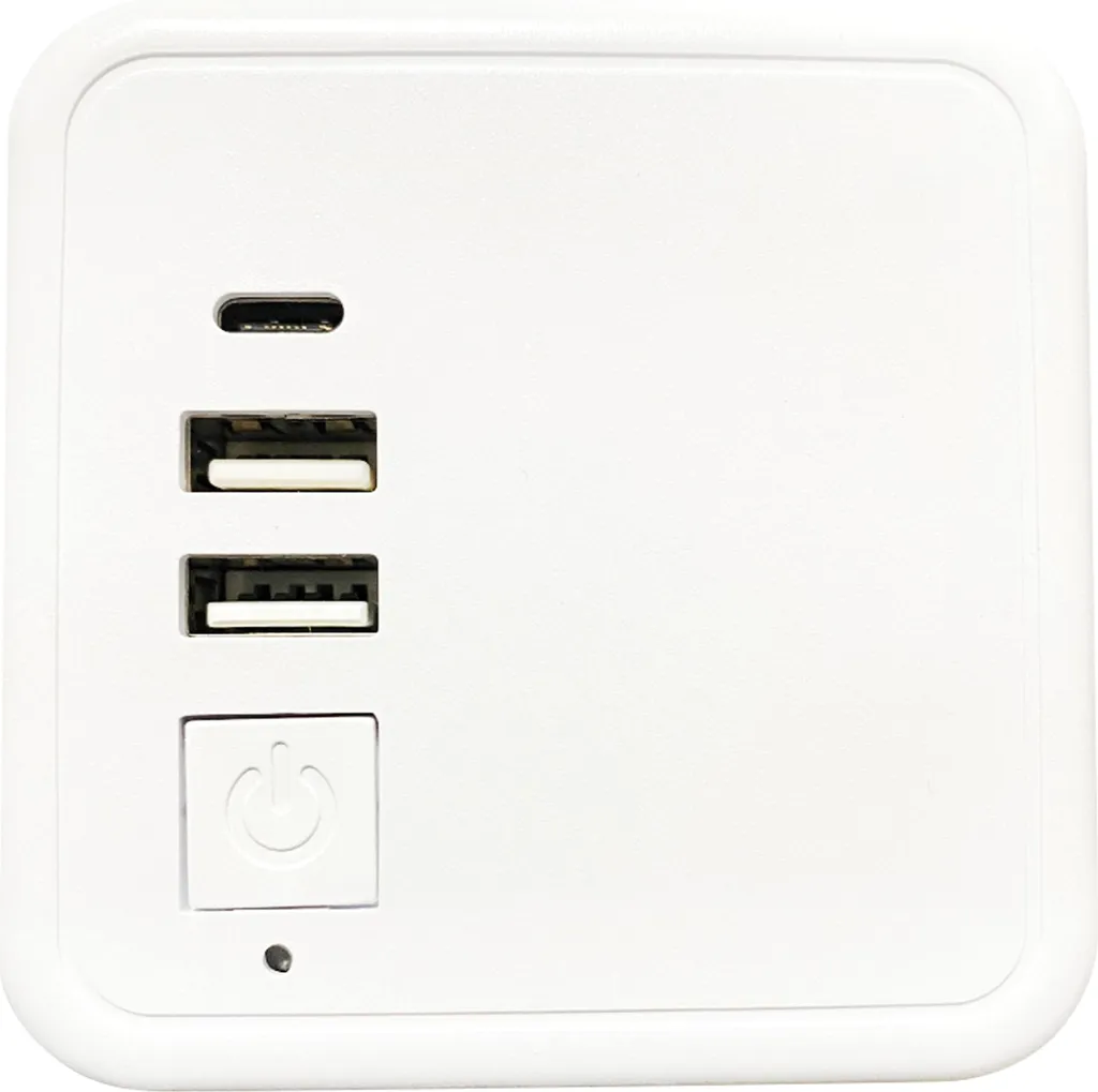Technaxx 5004 Cube de prises blanc avec contact de protection 1 pc - 6