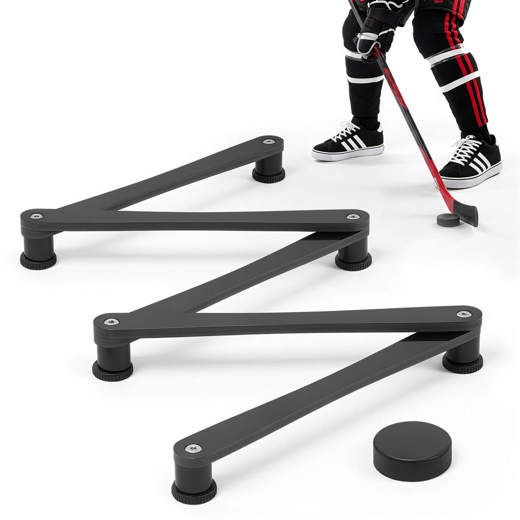 VEVOR : Appareil d'entraînement au hockey à 5 segments, Image du produit 