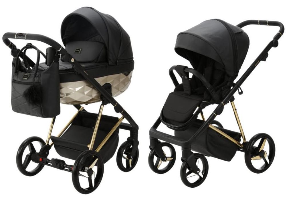 Adamex Quantum Kinderwagen 3in1 Gold Star – leichter Produktbild 