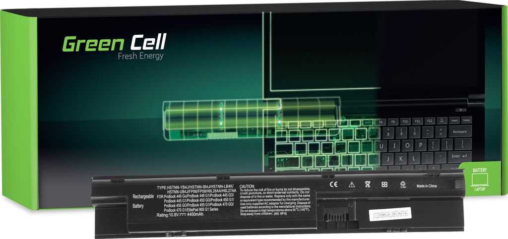 Green Cell FP06 FP09 Laptop Akku für HP ProBook 440 G0 G1 Produktbild 