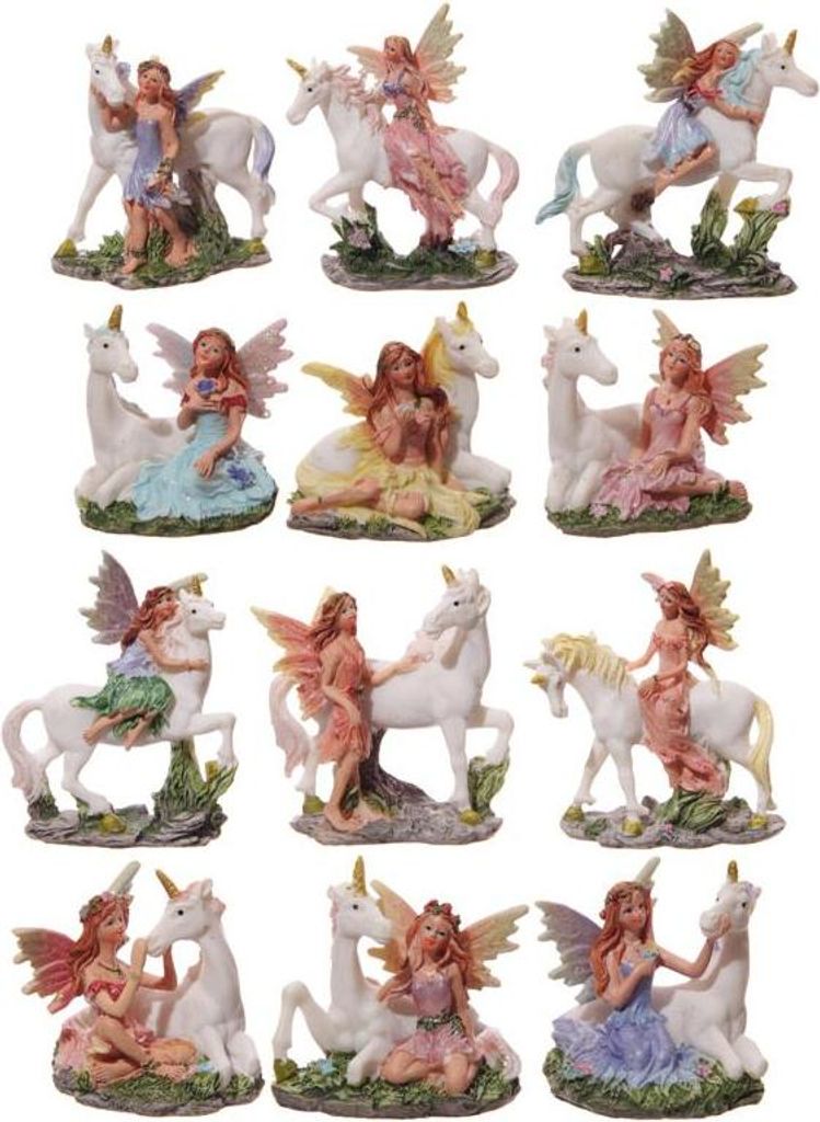 Feen- und Einhorn-Miniaturfiguren