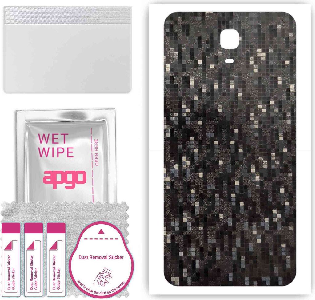 apgo Rückseite Schutzfolie, Skin, kompatibel mit Oukitel K6000 Plus, Hinten Displayschutzfolie aus Vinylfolie, kratzfest, einfache Montage - Carbo...