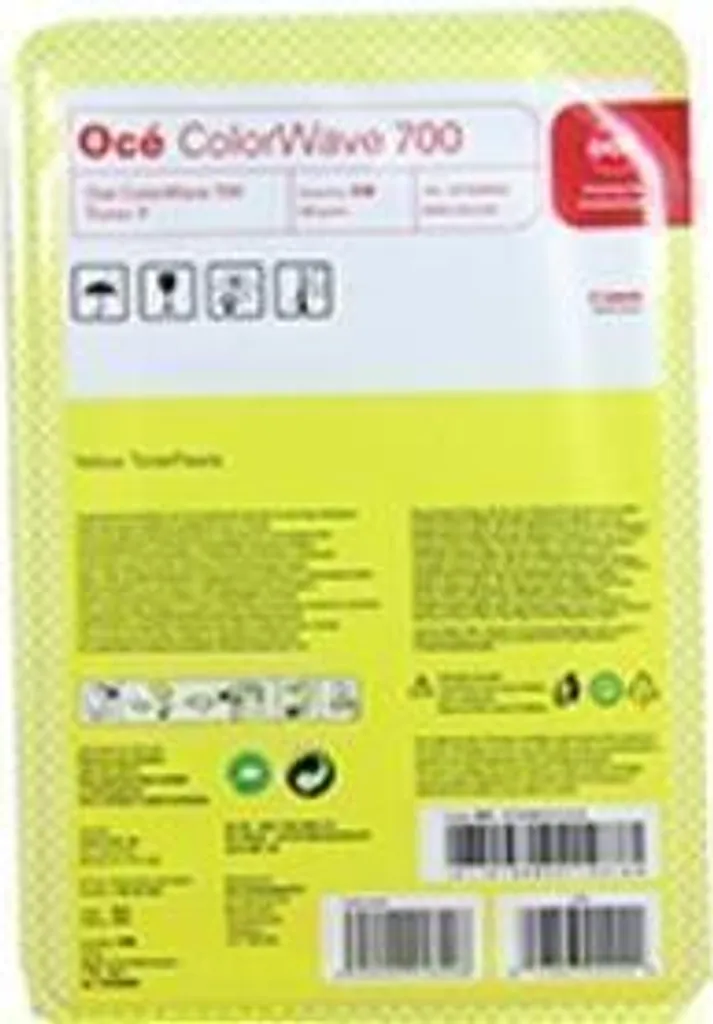 Toner Océ Colorwave 700 Jaune 1070036650 pour Plans et SIG Format A0