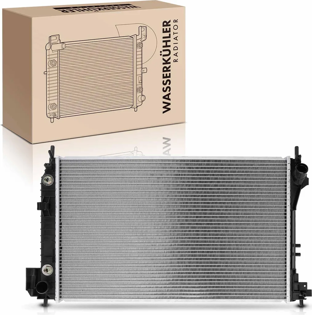 Radiateur Moteur en Aluminium Renforcé pour Saab 9-3 D75 et Opel C