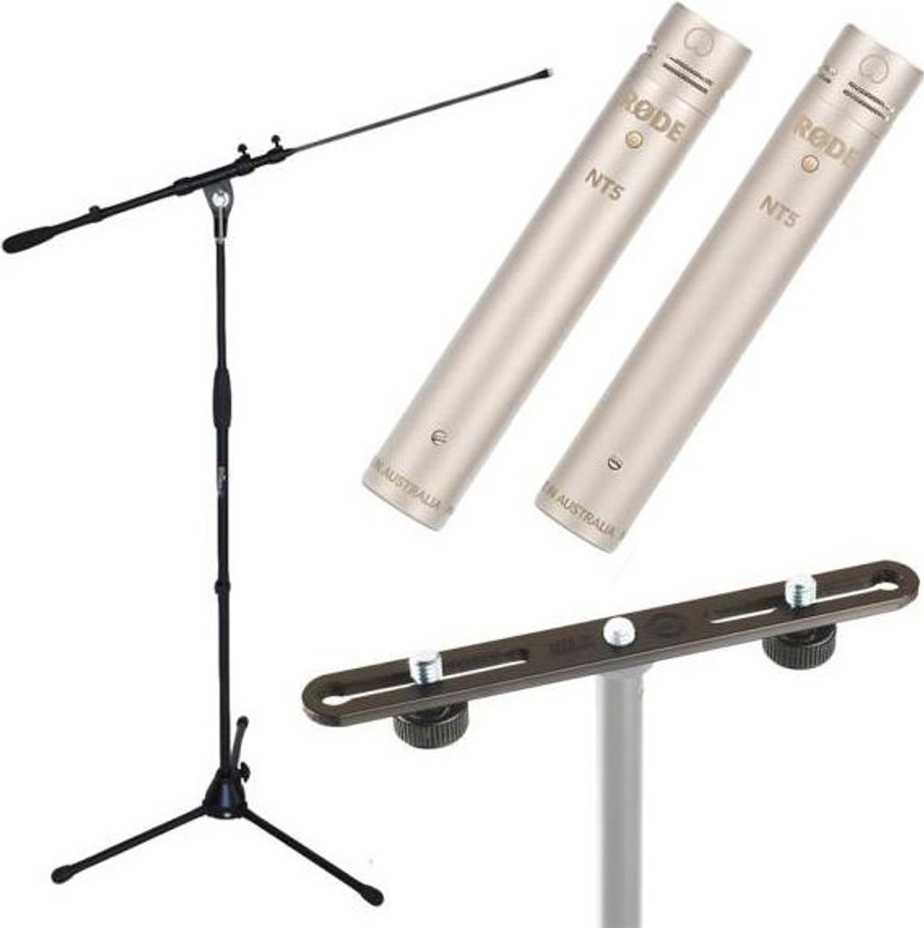 Rode NT5 MP Mikrofon-Set mit Stereo Bar mit Ständer