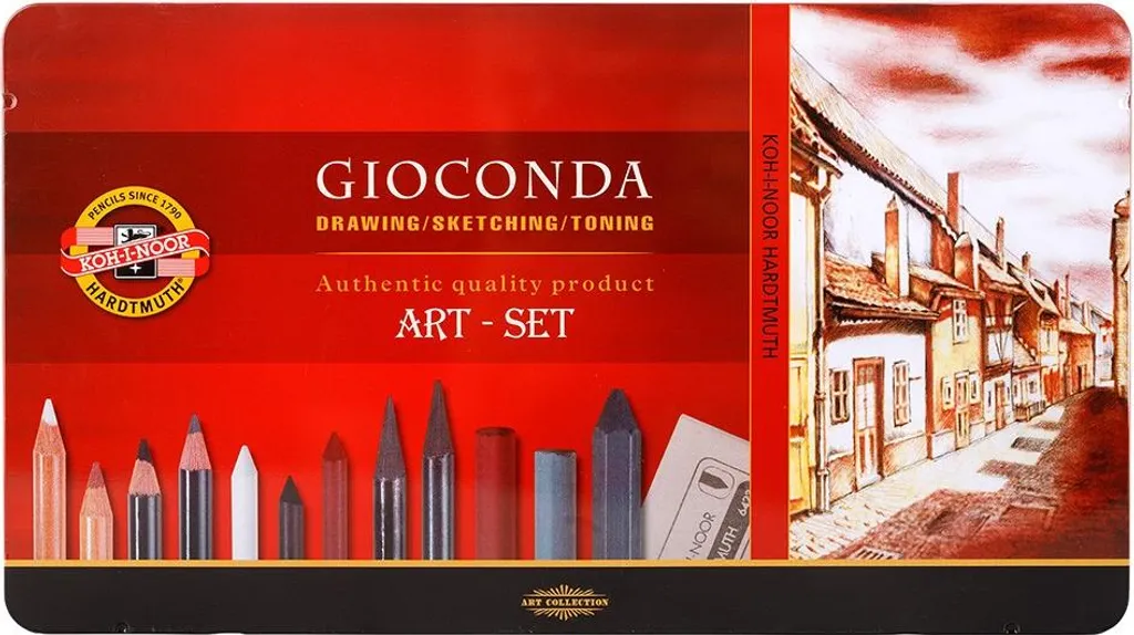 Matériel de dessin GIOCONDA pour portraitiste et étudiant en art 39pcs