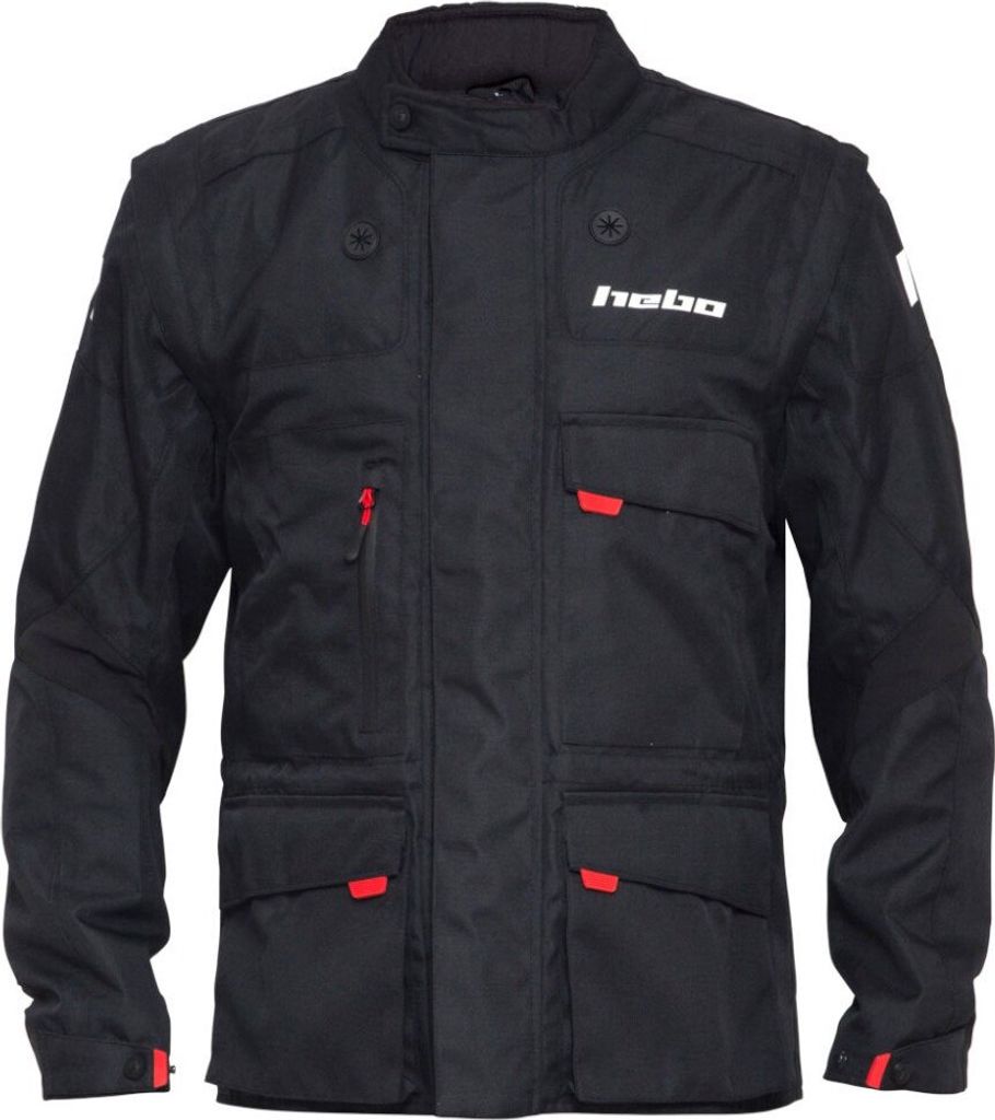 Hebo Cross Over Jacke Schwarz L Mann Schwarz L