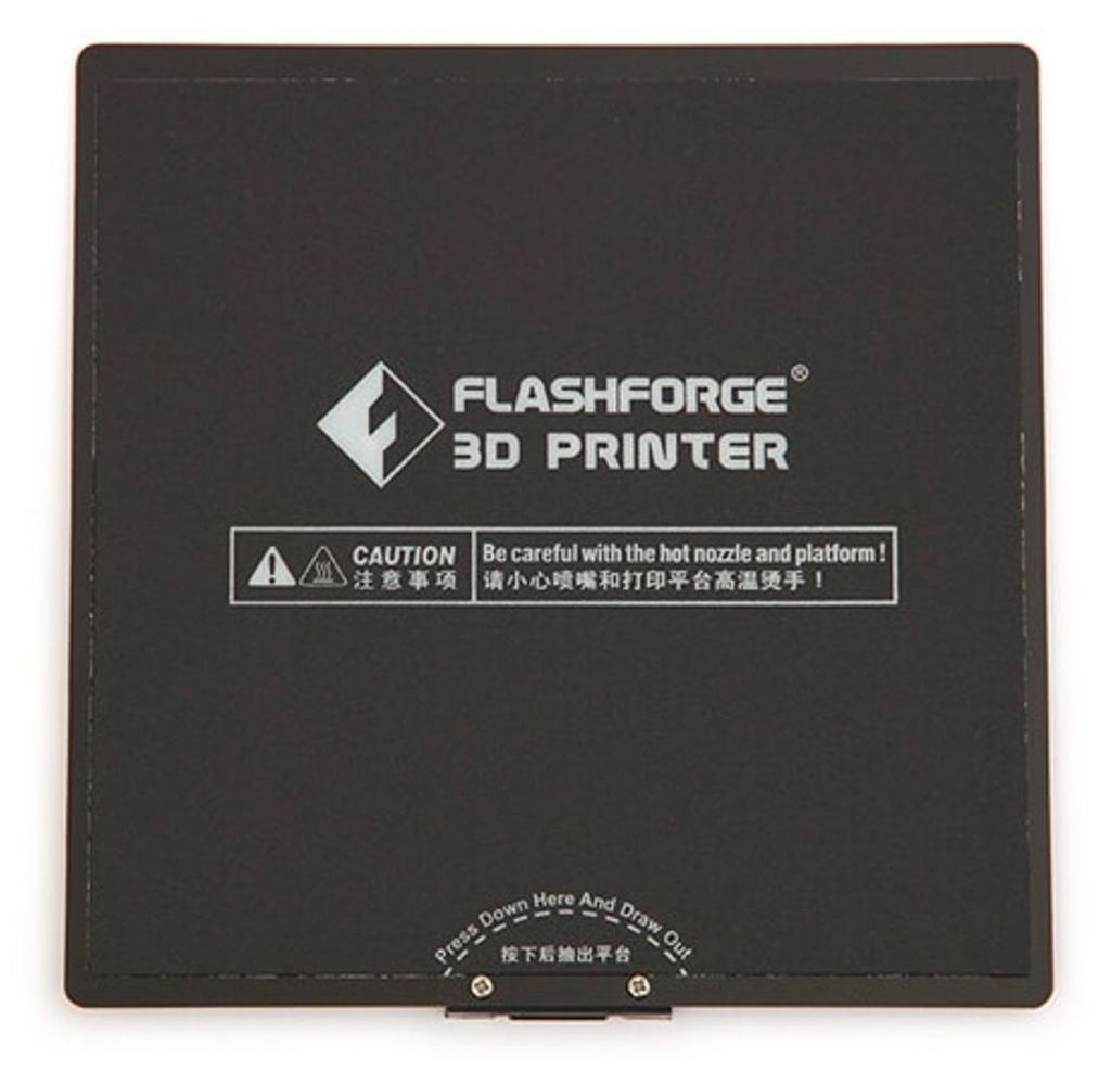 Adventurer 3 Build Plate Assembly Produktbild 
