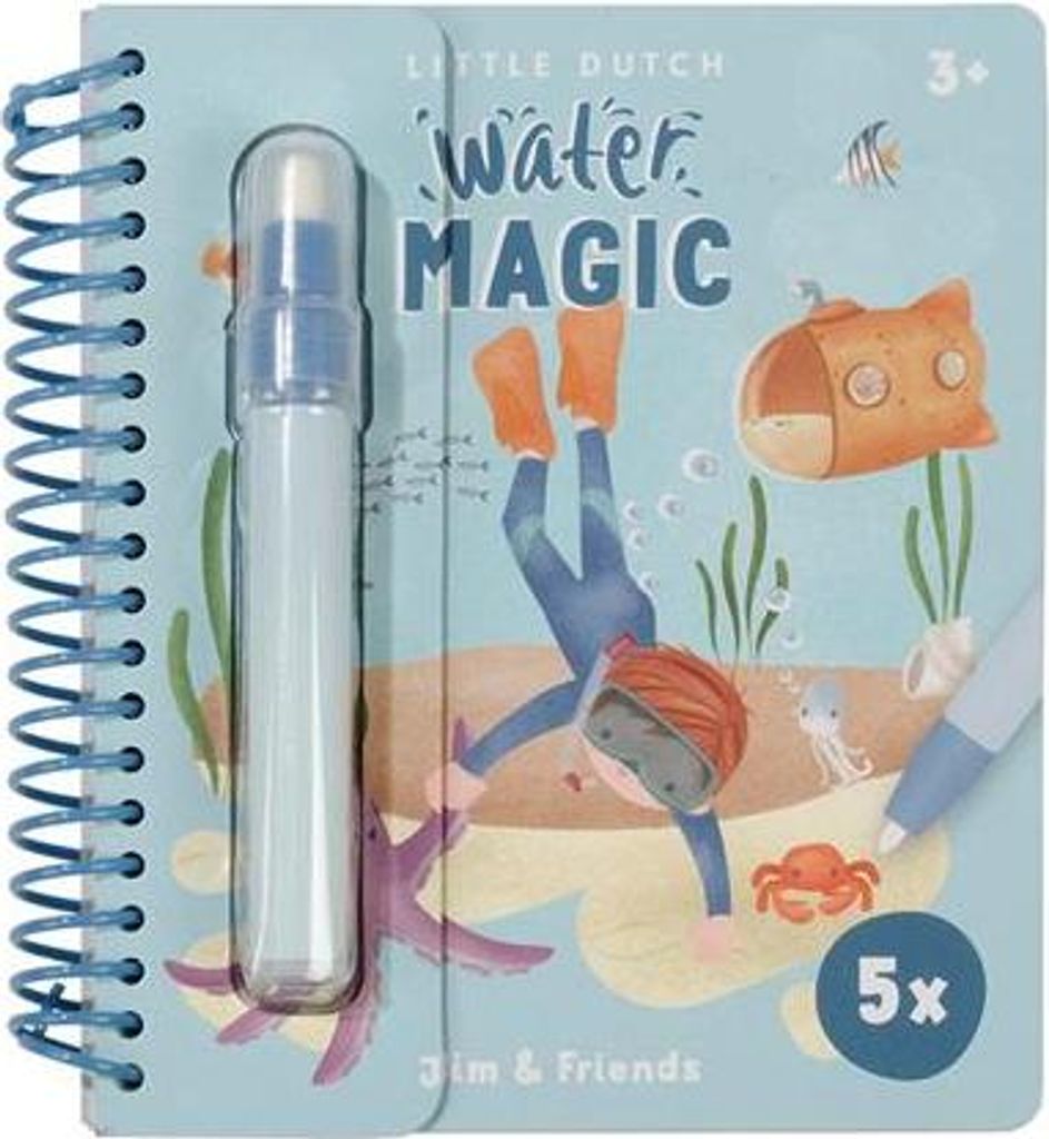 Little Dutch - Wasserzauber Buch Jim & Friends
