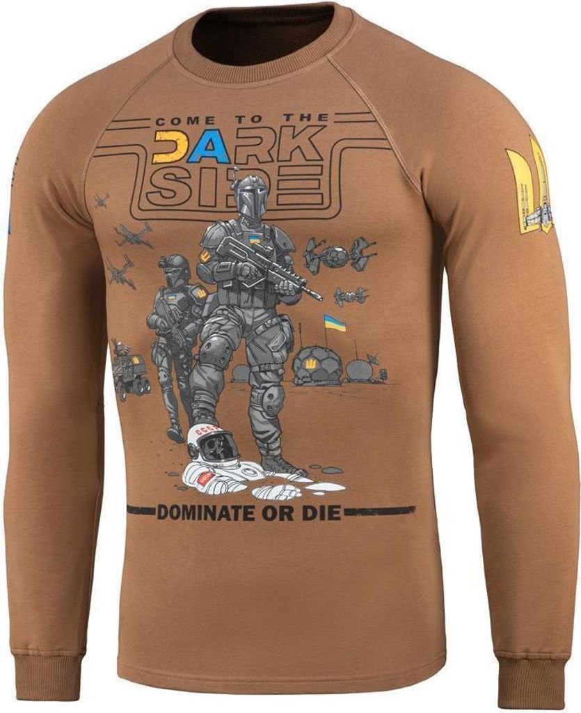 M-Tac Raglan Sleeve T-Shirt UA Side Coyote Brown XL