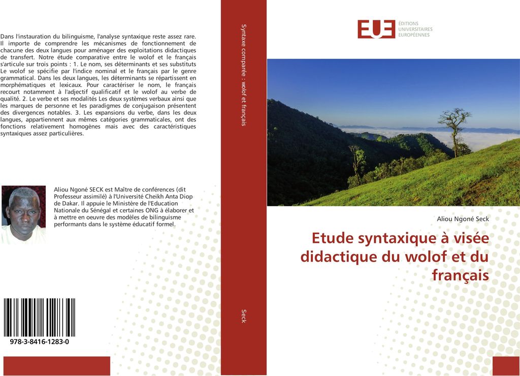 Etude syntaxique à visée didactique du wolof et du français