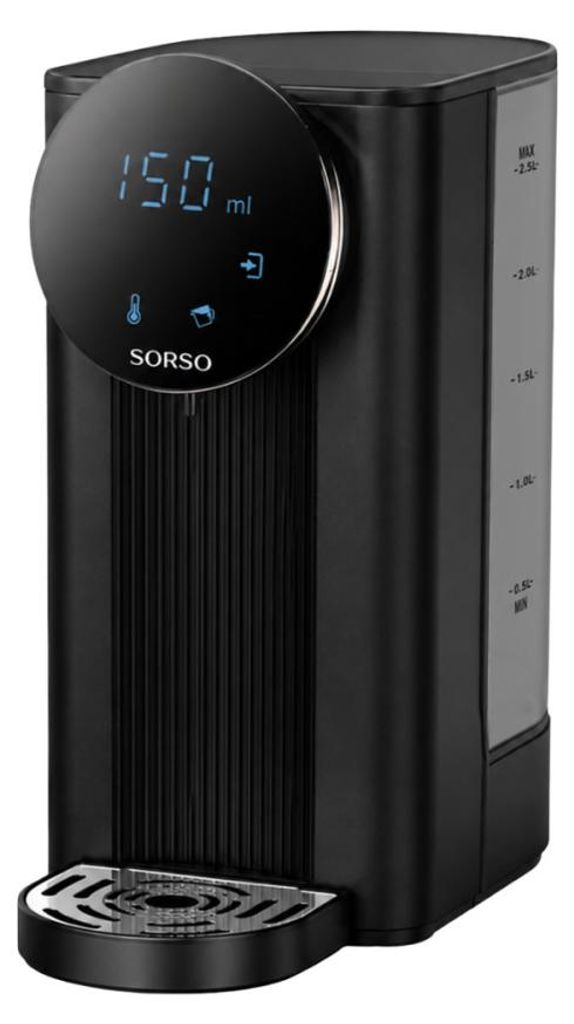SORSO Flow Lite Heißwasserspender, 2,5 l, 2600W - Schwarz Produktbild 