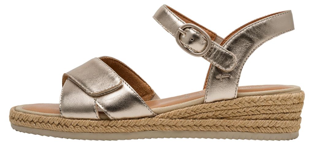 Ledersandalen mit Keilabsatz – Comfort Produktbild 