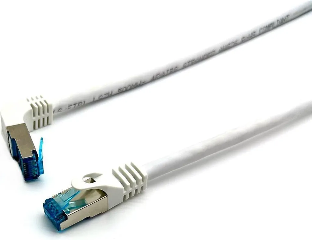Equip 605800 Equip cavo patch Cat6A wink. S/FTP 2xRJ45 1,00m bianco LSZH polybag
