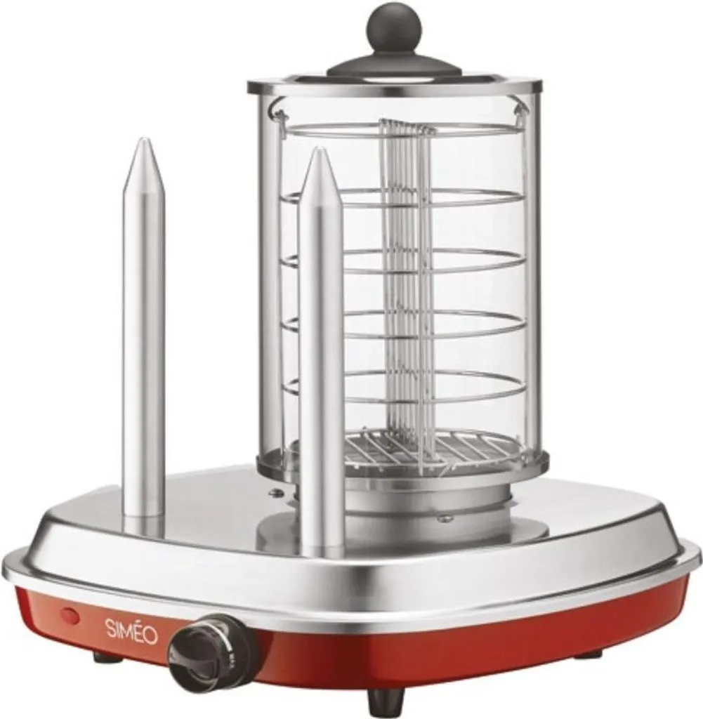Simeo HDI560 450W | La Macchina per Hot Dog Originale Retro