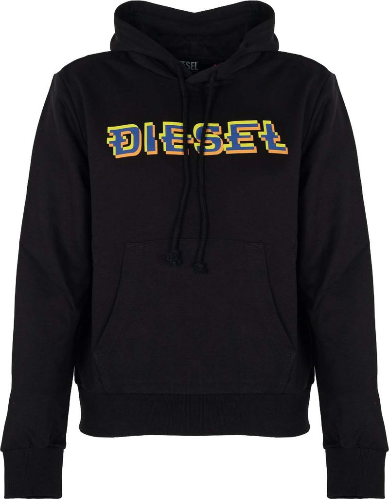Diesel Kapuzenpullover mit Logo-Print A06510-00HAYT Mann