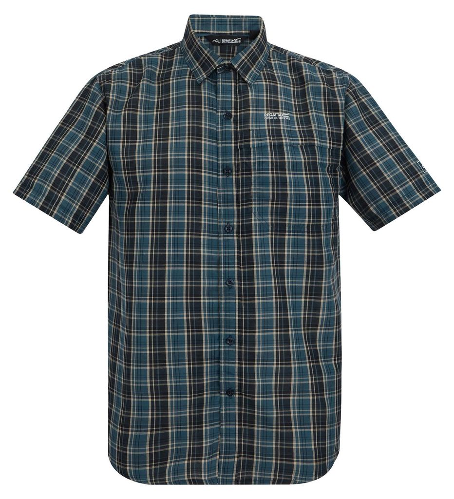 REGATTA Herren Wanderhemd Mindano Short Sleeve Shirt