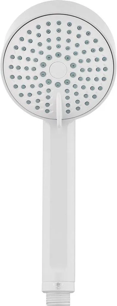 Douchette à main ronde 9 cm blanc et chrome, modèle 2.1703.010 Mira