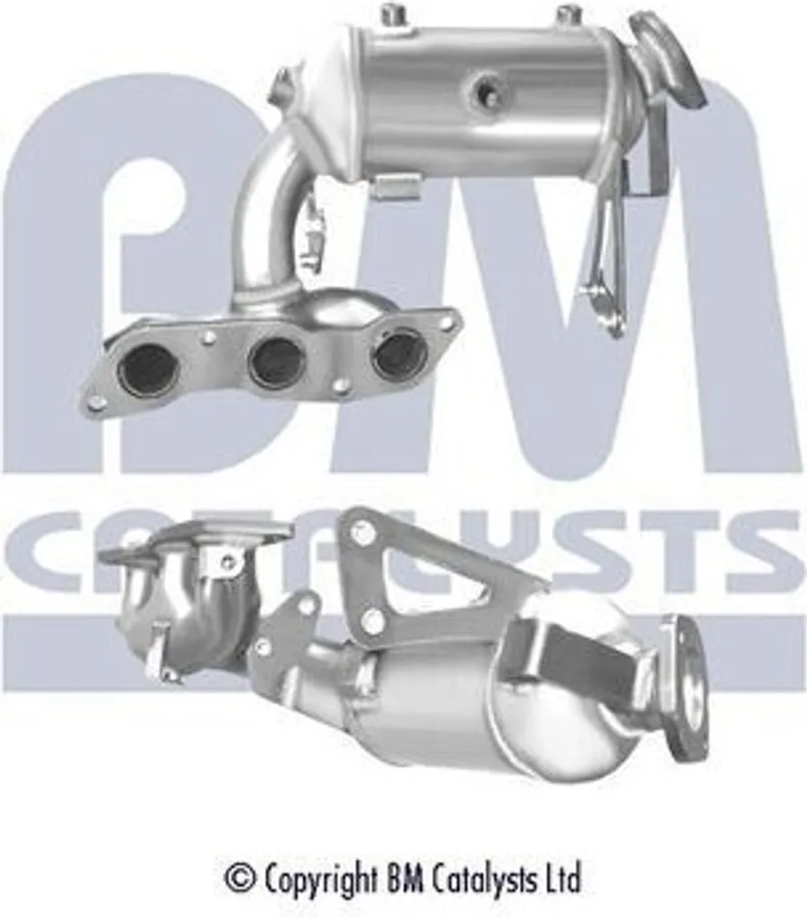 Changer Catalyseur Smart Fortwo 451 Coupé - Pièce BM92060H Inox