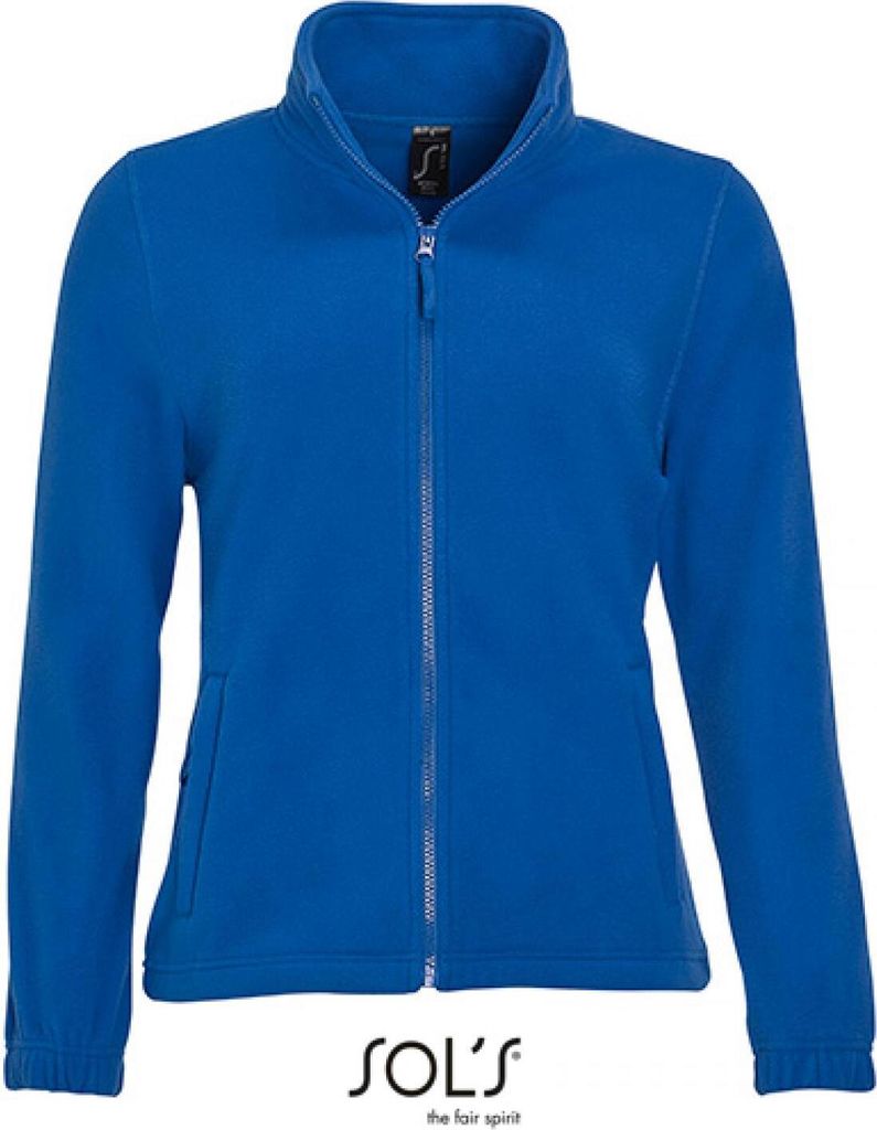 Women ́s Fleece Jacket North, Royal Blue, XXL