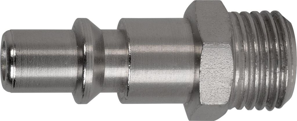 SW-Stahl 25049L Druckluft-Stecknippel, 1/4' Außengewinde