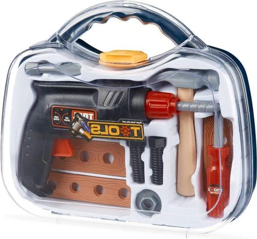 Jouet d'imitation bricolage : coffret outils 11 pièces pour garçon