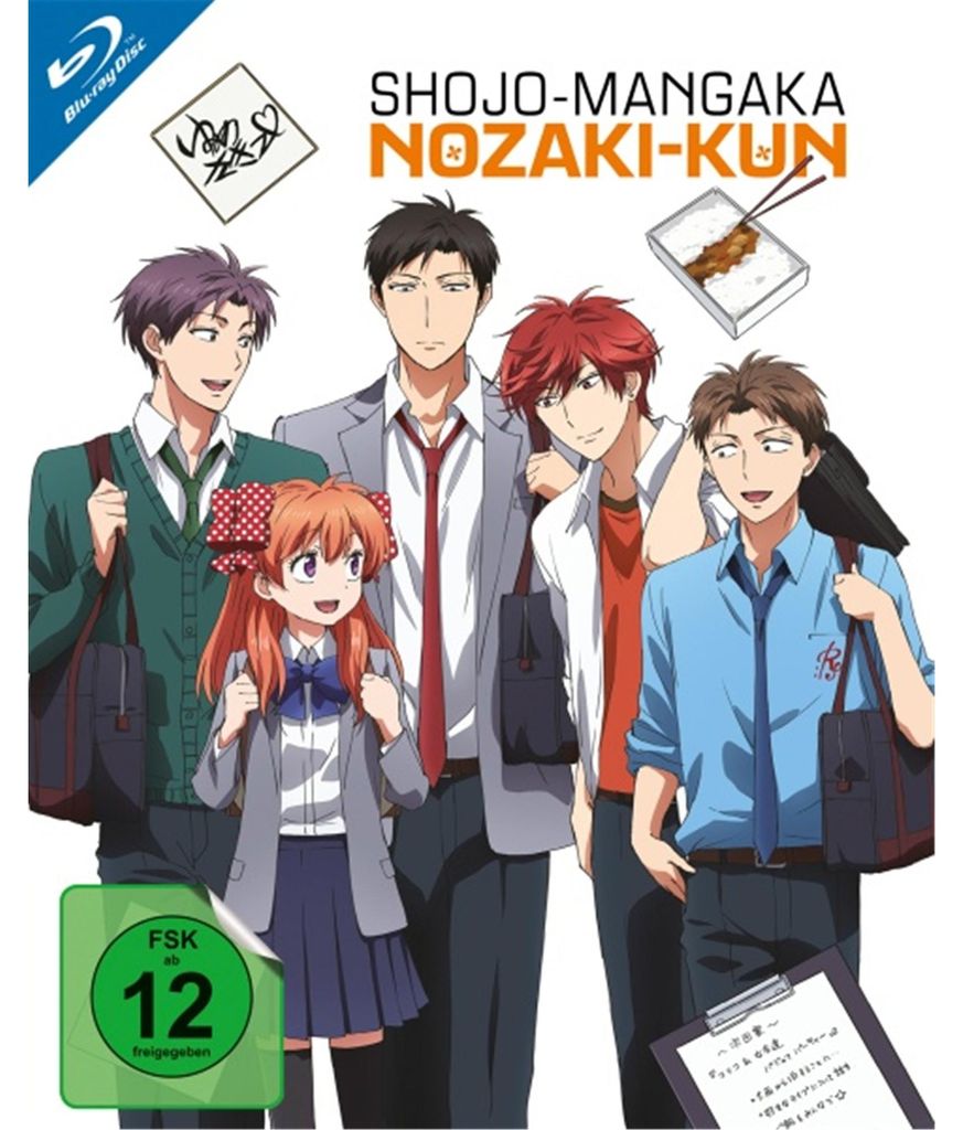 PLAION Shojo-Mangaka Nozaki-Kun Vol. 3 im Sammelschuber (Ep. 9-12), Zeichentrickfilm/Cartoon, Blu-ray, Deutsch, Japanisch, 95 min, Gekkan Shojo Noz...