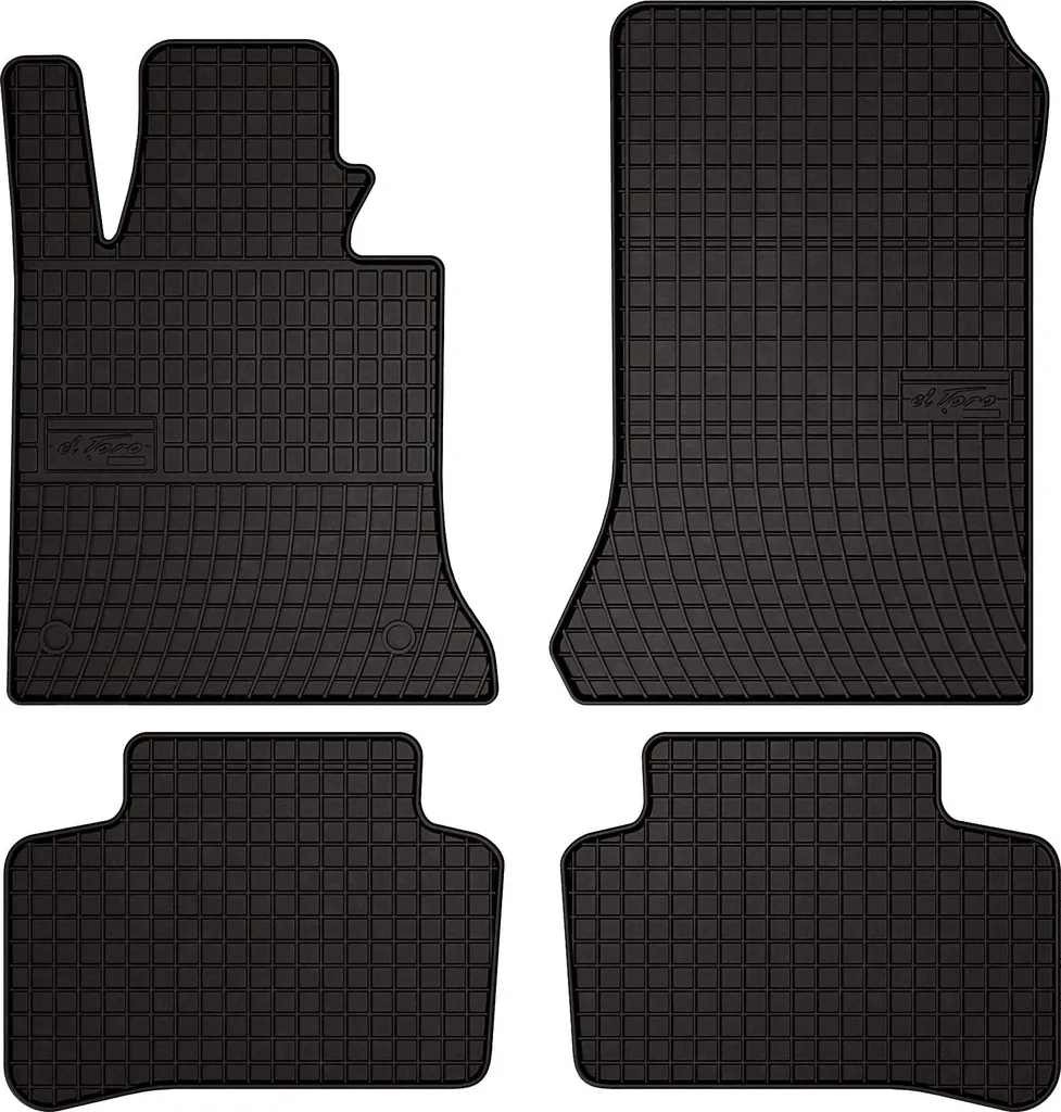 Set Tappetini Gomma Neri Mercedes GLK X204 2008-2015 | Protezione SUV
