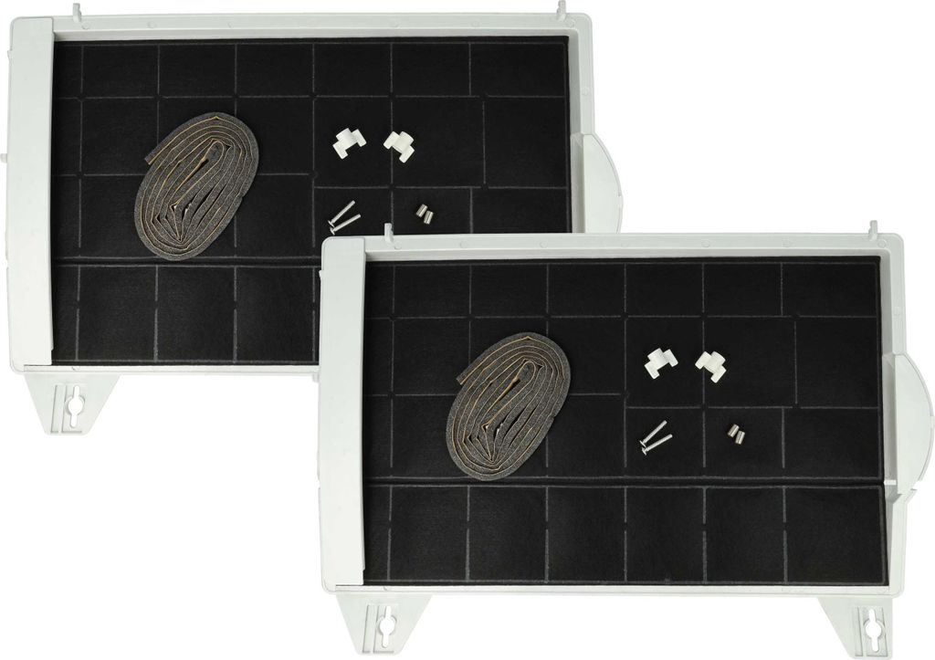 vhbw 2x Aktivkohlefilter Ersatz für Siemens LZ11000, Produktbild 