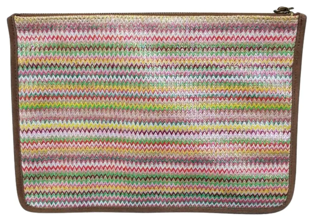Sac à main tressé Manoush brillant idéal pour sorties et événements