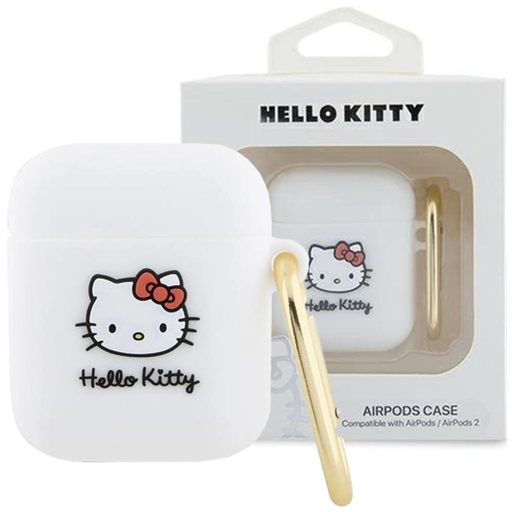 Hello Kitty HKA23DKHSH AirPods 1/2 Hülle, weiß/weiß, Produktbild 