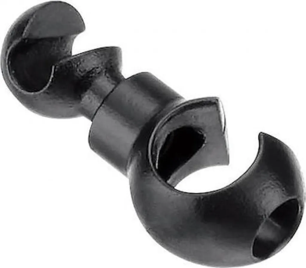 Jagwire CHA088 Crochet Rotatif Noir - Lot de 20 Pièces pour Câbles Vélo