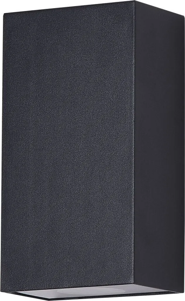 Maytoni Times Square Applique murale LED IP54 3000K noir pour extérieur