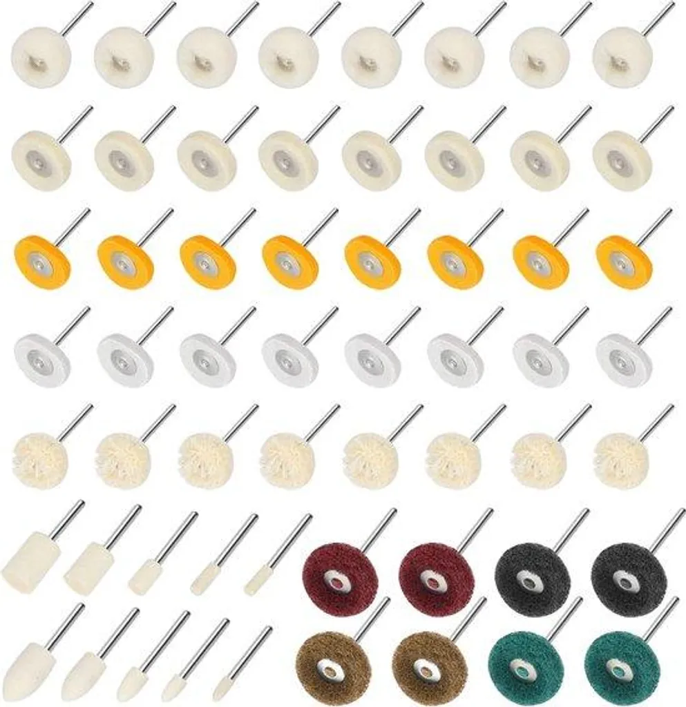 Accessoires outil rotatif 58 pièces pour restaurer vos objets en bois