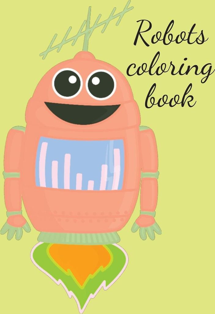 Robots coloring book