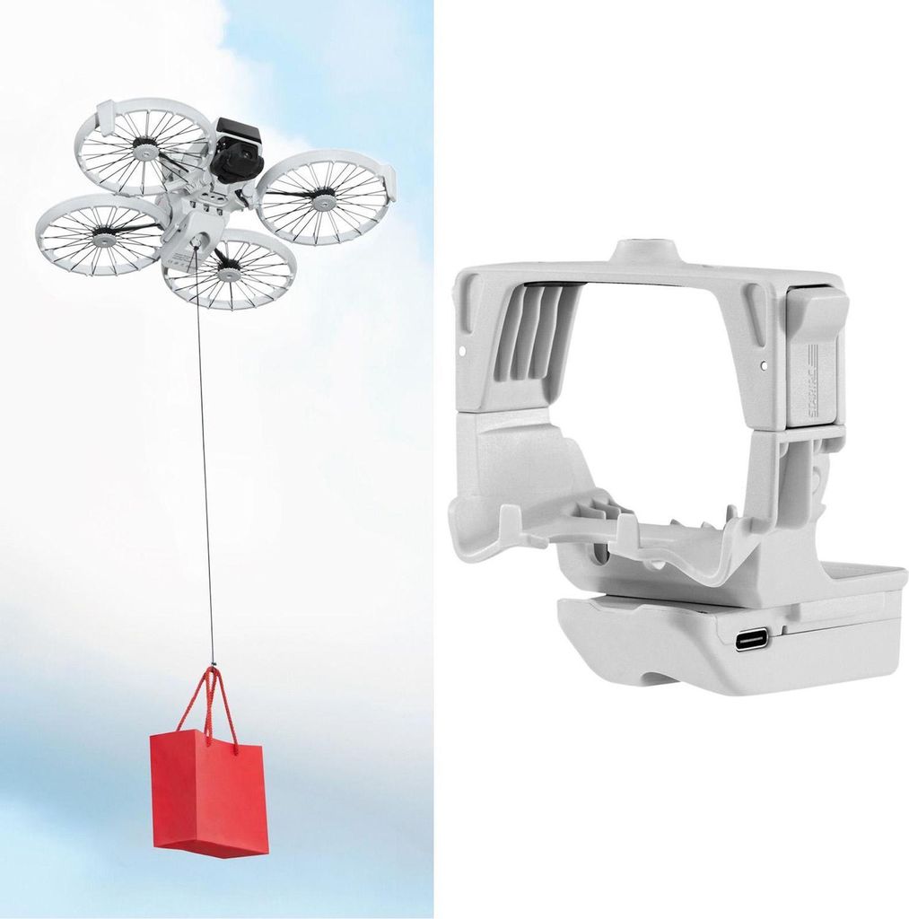 Für DJI Flip STARTRC Air-Dropping System Abwurfmodul mit Kamerahalterung Zubehör