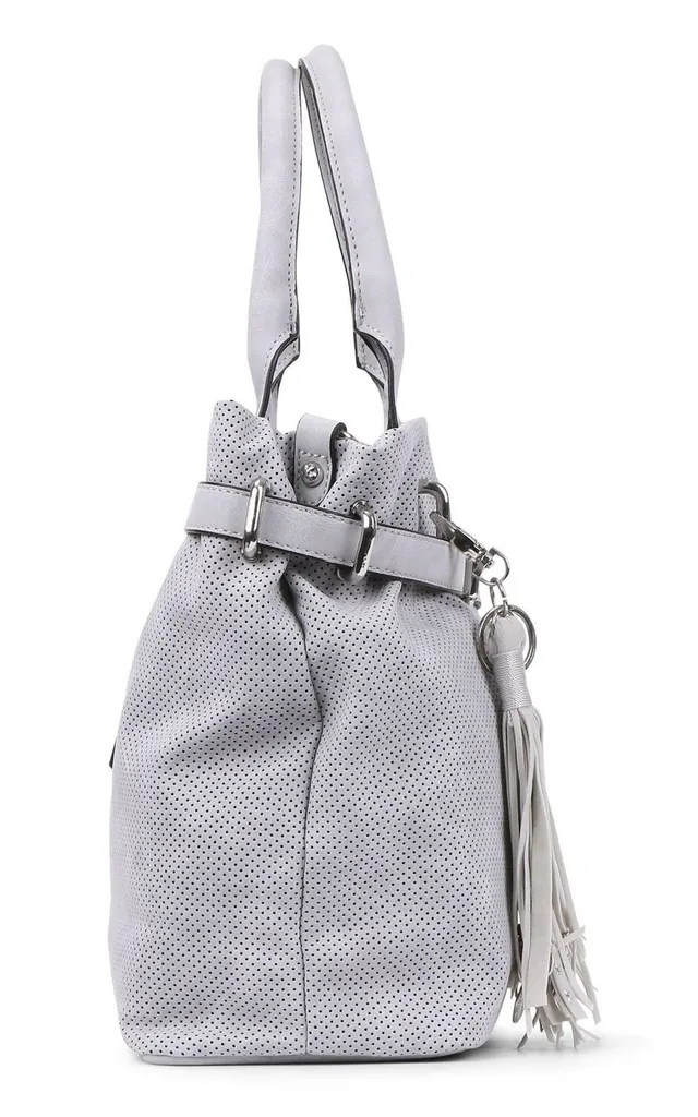 SURI FREY Romy Basic Sac à Main Gris - Matière Souple et Design Moderne - 3