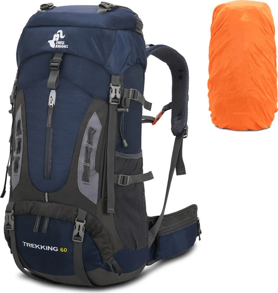 Sac à dos trekking ergonomique contre le mal de dos et l'humidité