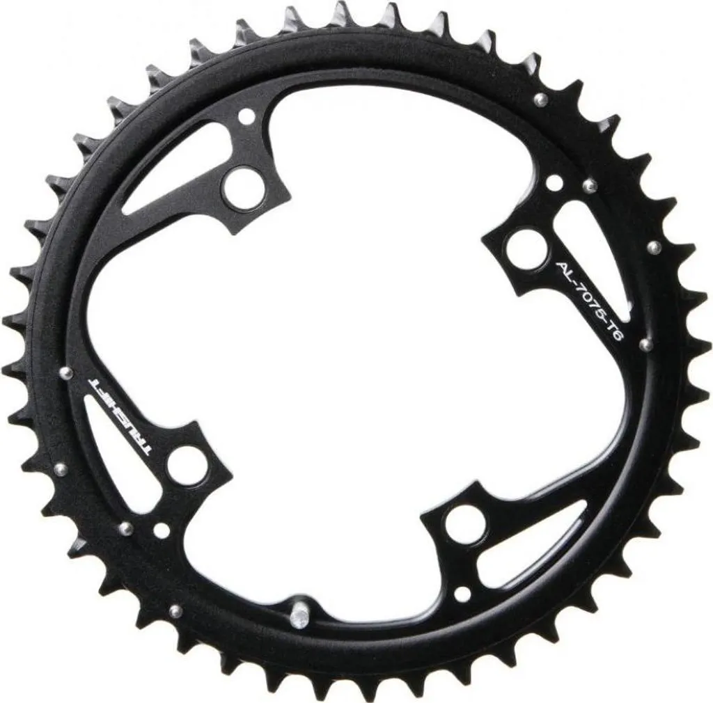 Plateau Truvativ 44Z Alu Noir CNC : Fini les Sauts de Chaîne en Cyclisme
