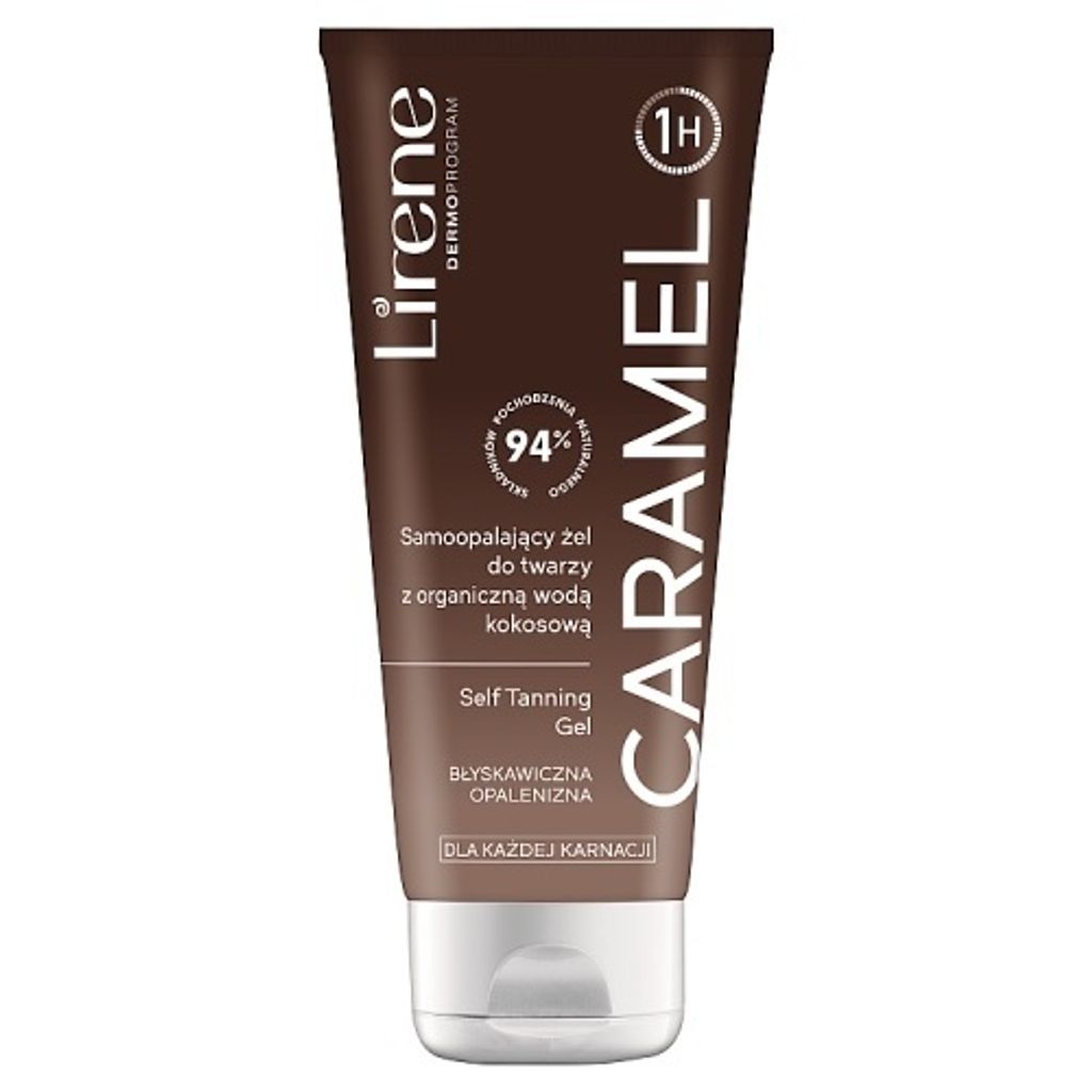 Lirene Samoopalający Żel do twarzy, carmel, 75 ml
