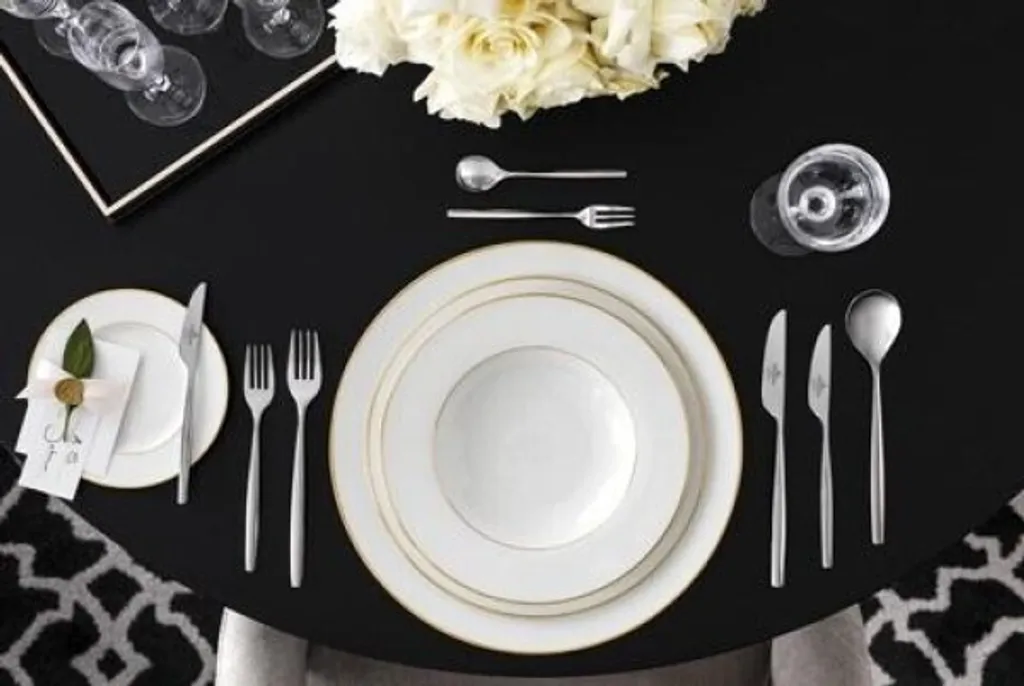 Assiette à dessert dorée de 16cm pour sublimer vos tables de réception - 3