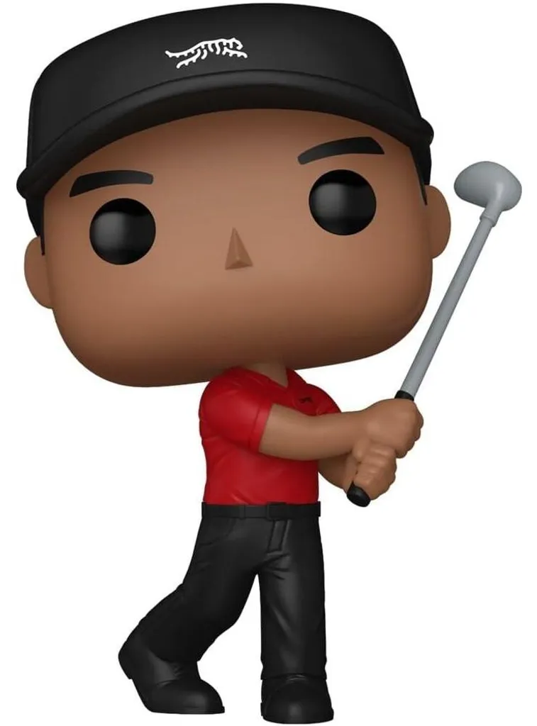 Figurine Tiger Woods Golf Sun Day : Décoration de Bureau pour Golfeur