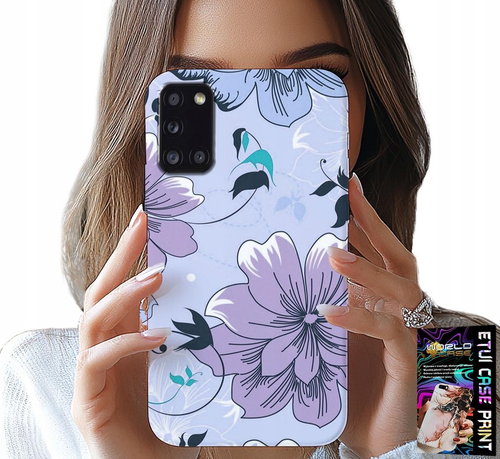Fall Für Samsung Galaxy A31 - Floral Floral Mode Zurück Designs