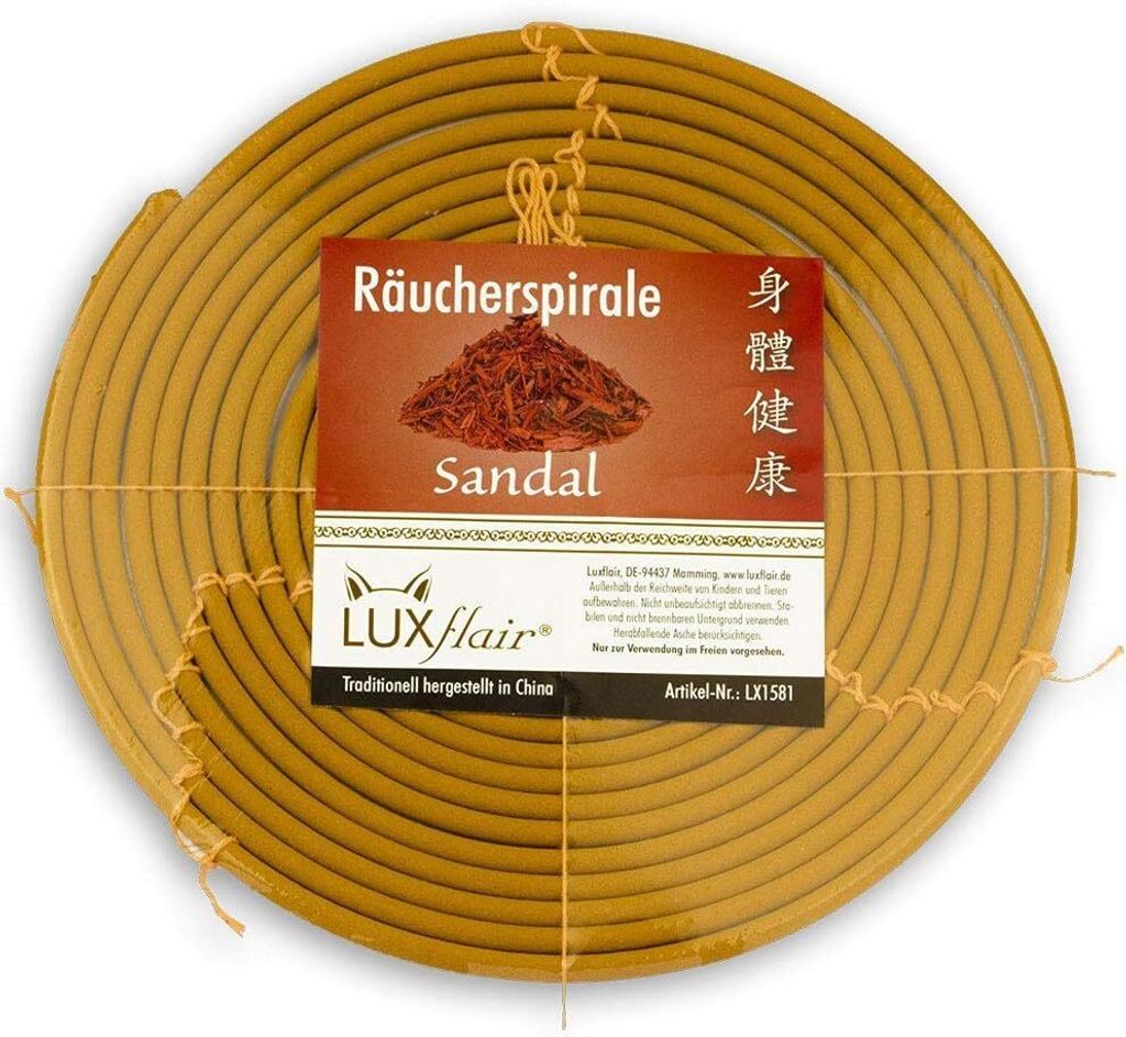 1 Tag Räucherspirale mit Sandelholz-Duft Produktbild 
