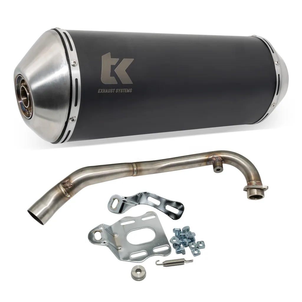 Échappement TurboKit GMax 4T Gilera Nexus 125 et Runner VX VXR Homologué