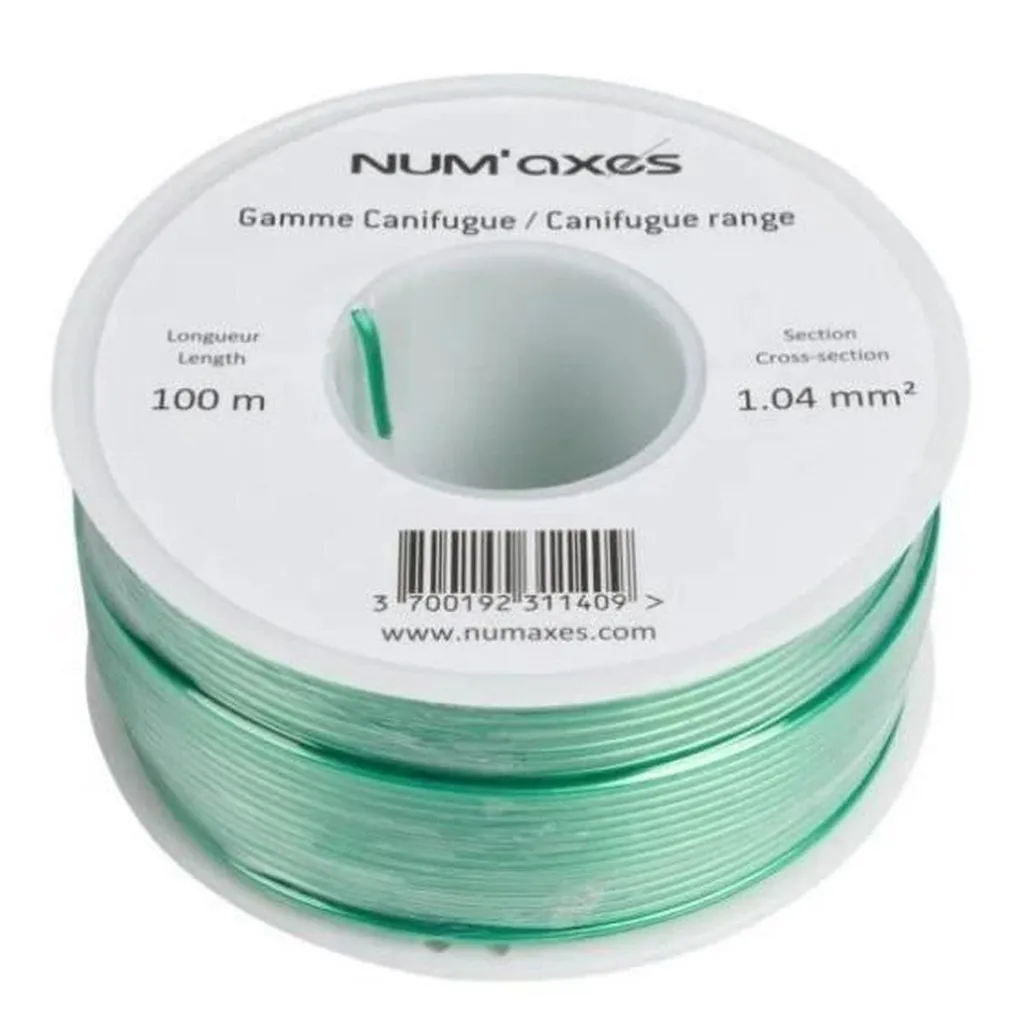 Fil d'extension pour clôture chien NUM'AXES bobine 100 m de 1,04 mm²