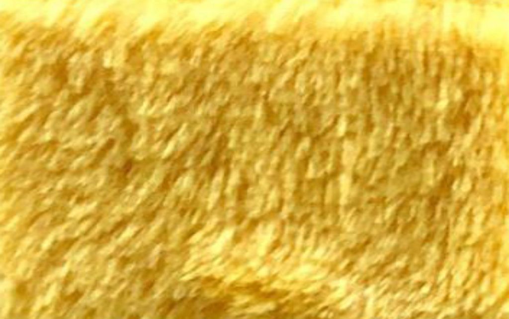 Wellnessfleece DELUXE Gelb uni, 260 g/m², ca. 0,5 m lang, ca. 1,50 m breit, Stoffe Meterware, Polyester